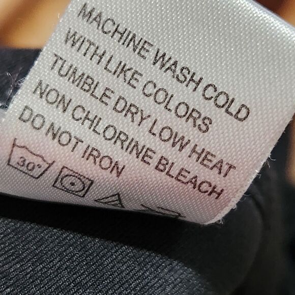 Tail White Label Capri Size 8 Black Stretch With Pockets - Picture 13 of 13